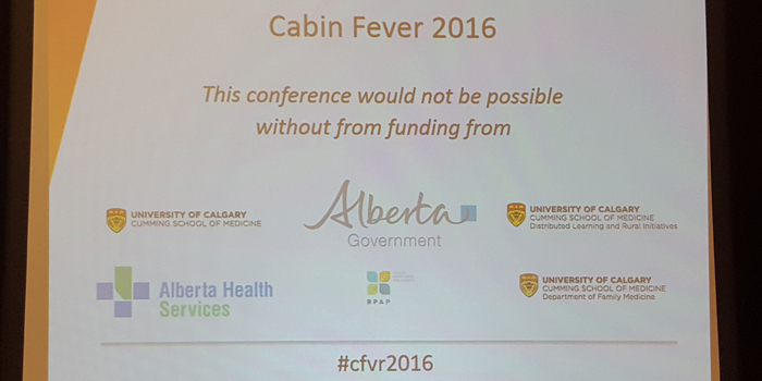 Hello from Cabin Fever! – The Alberta Rural Physician Action Plan