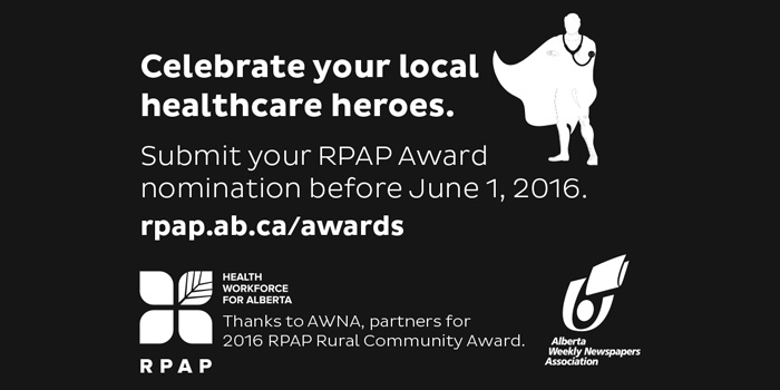 Nominate your rural healthcare hero for a 2016 RPAP Award             – 20th April 2016