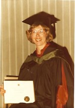 Dr. McKenzie graduation,1978. 