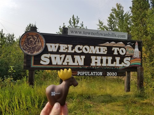 Swan Hills is located about two-and-a-half hours northwest of Edmonton