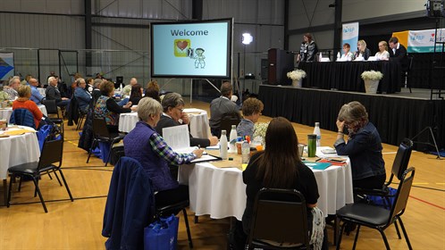 The 2018 RhPAP Conference "Steppin It Up - A Renewed Impact" was held April 11 & 12 at the JBS Centre in Brooks, AB