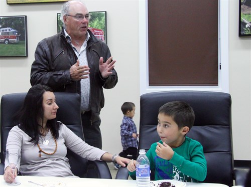 Municipal District of Provost Reeve Allan Murray discusses the importance of having the physicians and their families in the community.