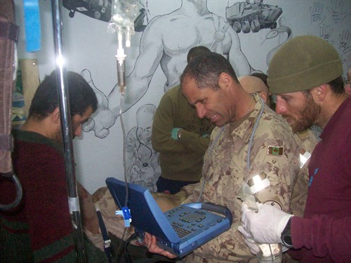 EDE In Afghanistan: Treating The Wounded